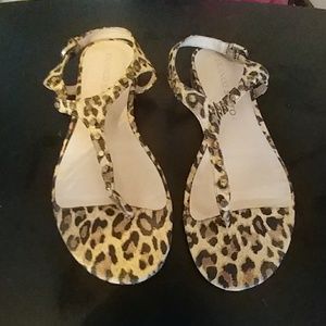 Women's Cheetah Print Sandals